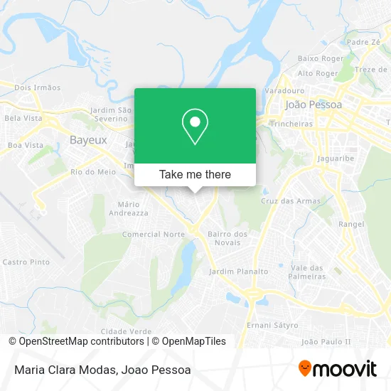 Maria Clara Modas map