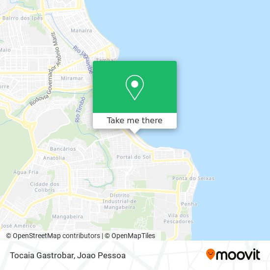 Mapa Tocaia Gastrobar