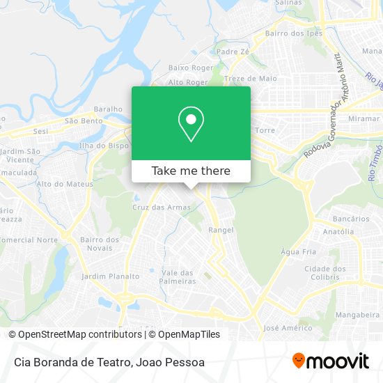 Cia Boranda de Teatro map