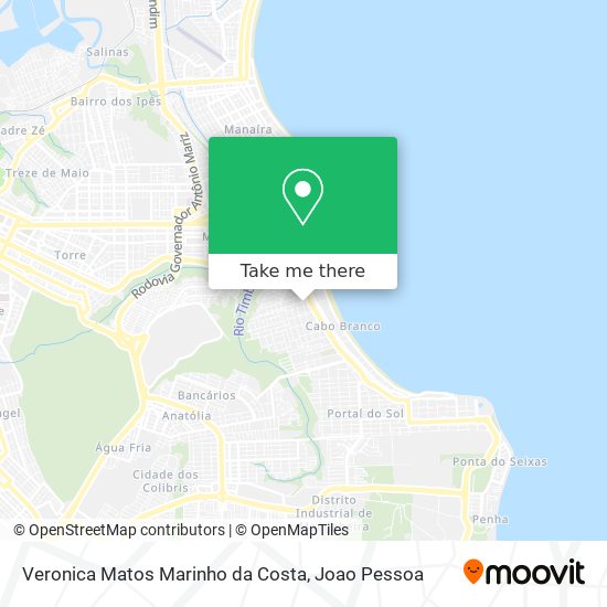 Veronica Matos Marinho da Costa map