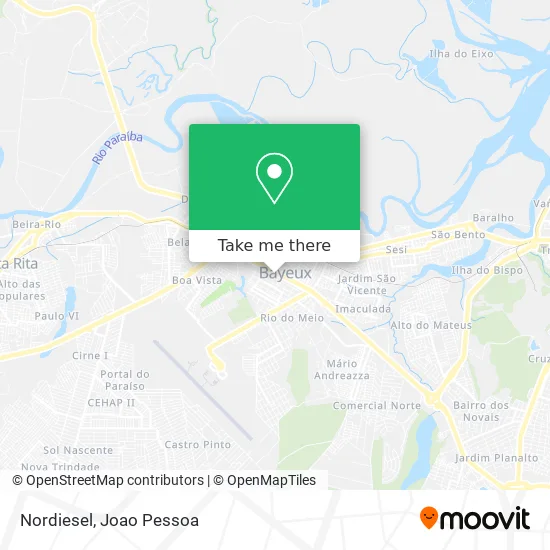 Nordiesel map
