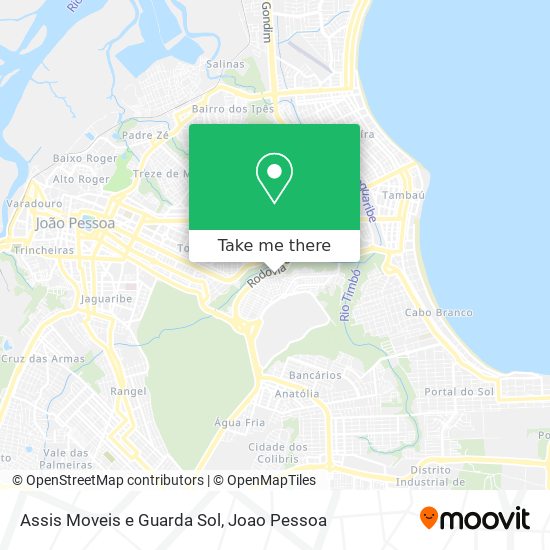 Assis Moveis e Guarda Sol map
