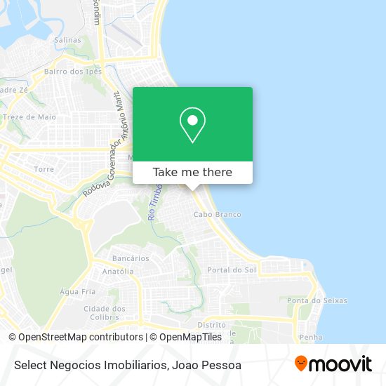 Select Negocios Imobiliarios map