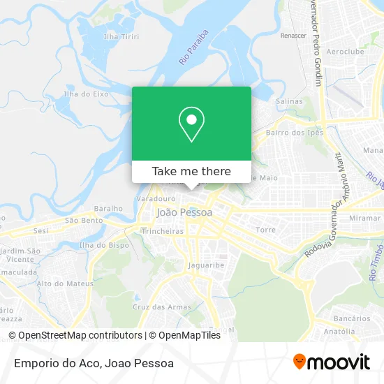 Emporio do Aco map
