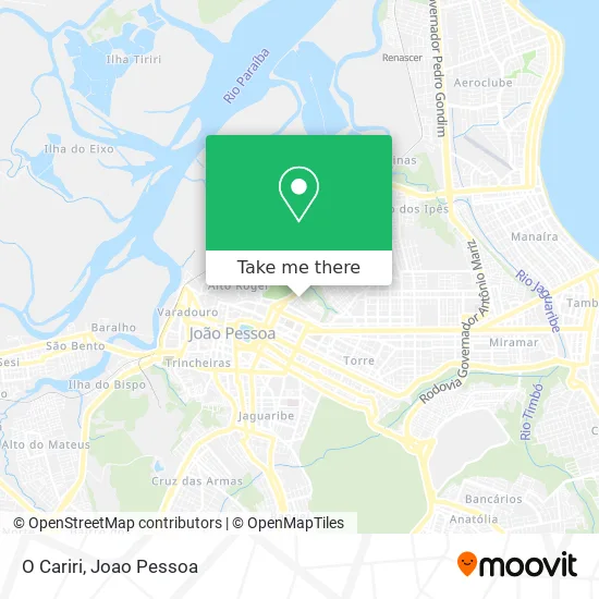 O Cariri map