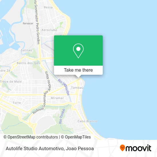 Autolife Studio Automotivo map