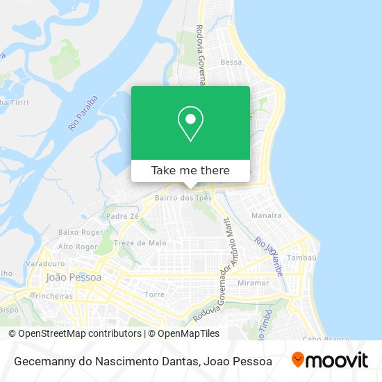 Mapa Gecemanny do Nascimento Dantas