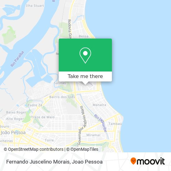 Fernando Juscelino Morais map