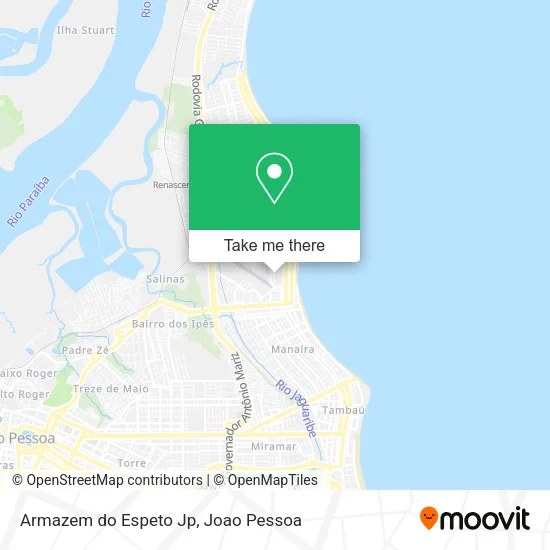 Armazem do Espeto Jp map