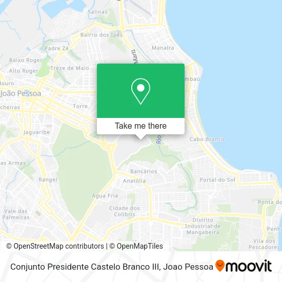 Conjunto Presidente Castelo Branco III map
