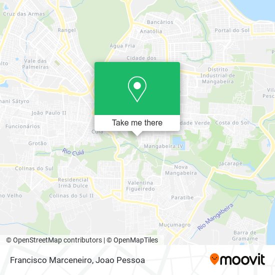 Francisco Marceneiro map