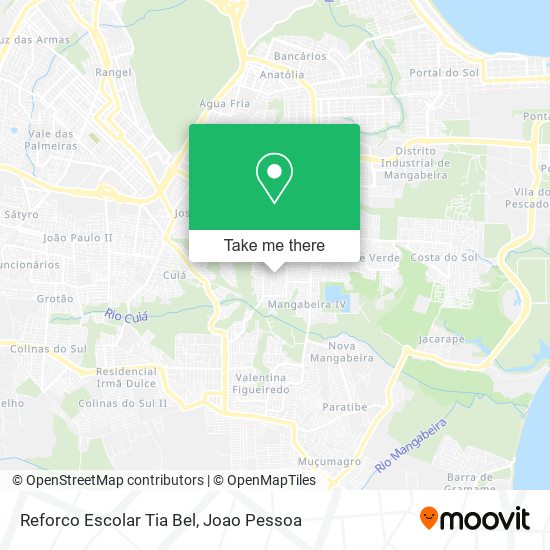 Reforco Escolar Tia Bel map