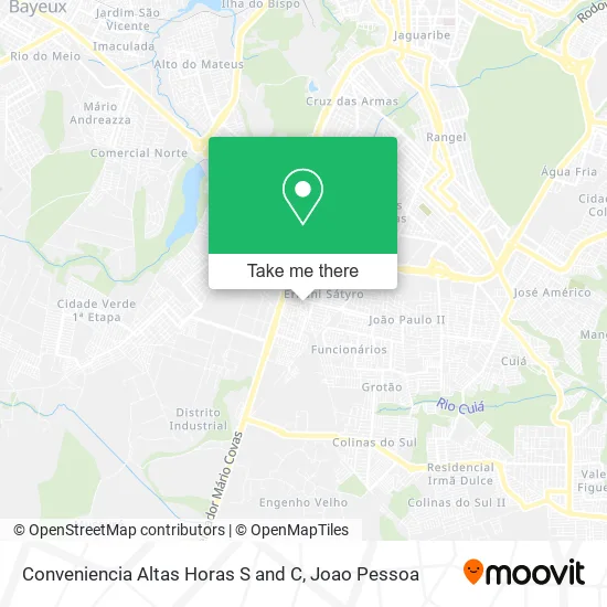 Conveniencia Altas Horas S and C map