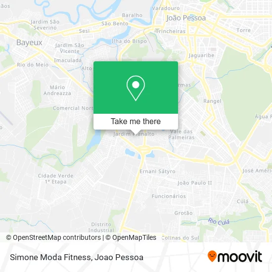 Simone Moda Fitness map