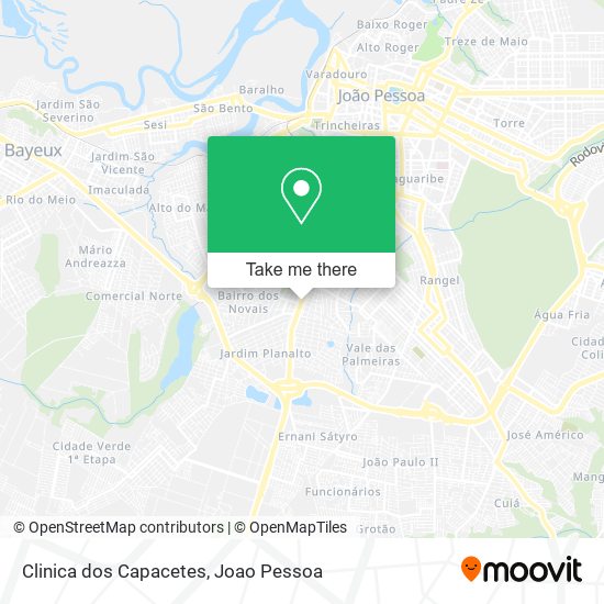 Clinica dos Capacetes map