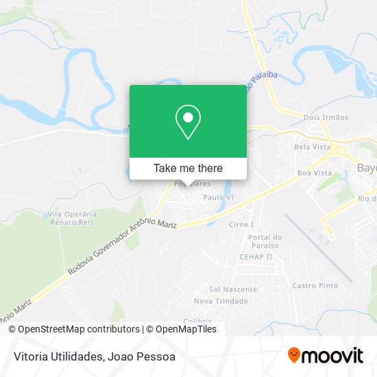 Vitoria Utilidades map