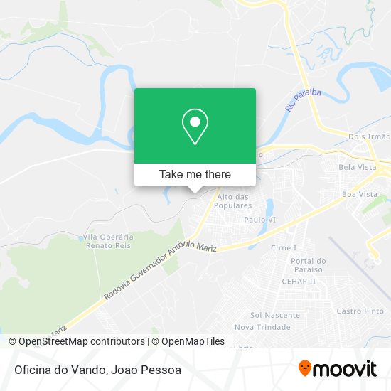 Oficina do Vando map