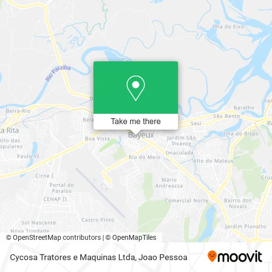 Cycosa Tratores e Maquinas Ltda map