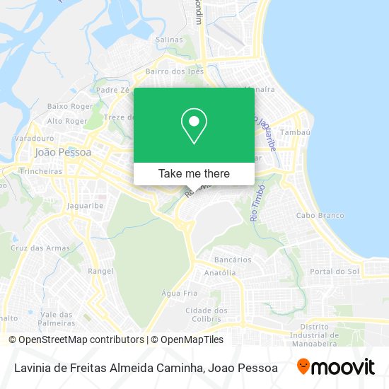 Mapa Lavinia de Freitas Almeida Caminha