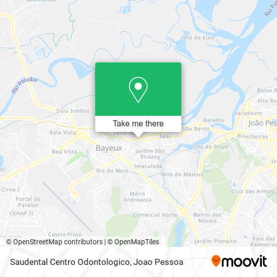 Saudental Centro Odontologico map