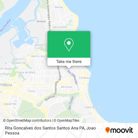 Mapa Rita Goncalves dos Santos Santos Ana PA