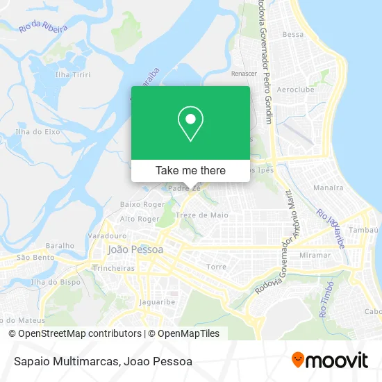 Sapaio Multimarcas map