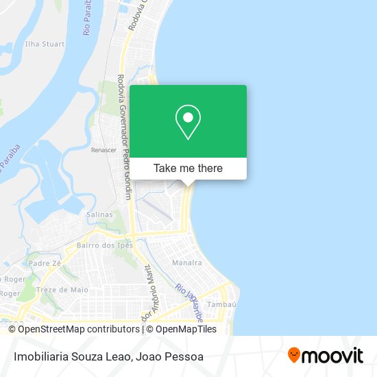 Imobiliaria Souza Leao map