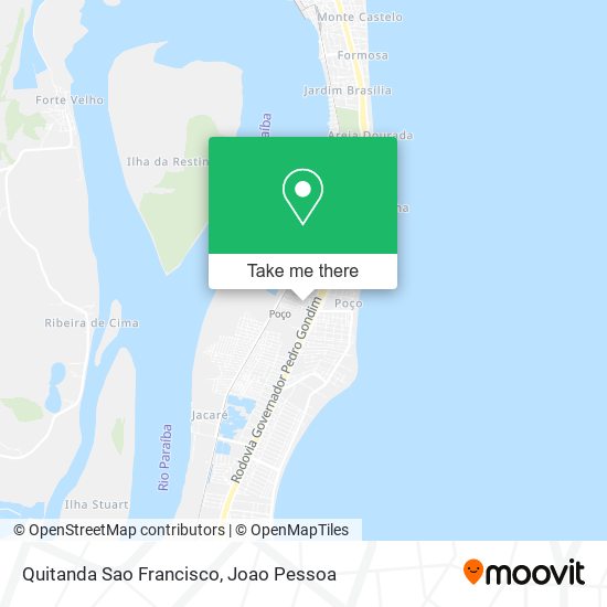 Quitanda Sao Francisco map