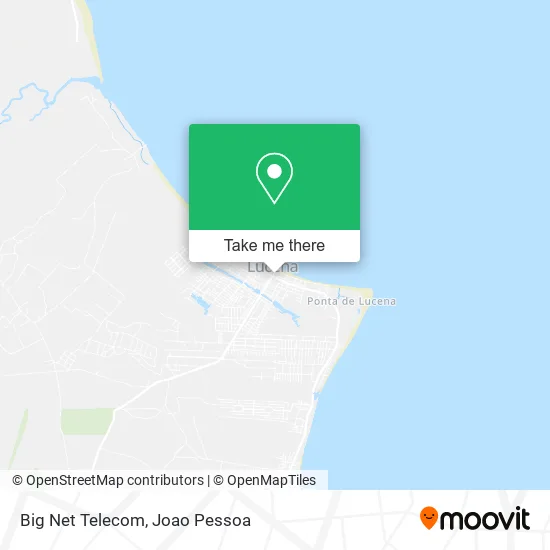 Big Net Telecom map