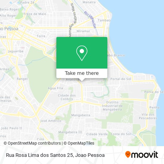 Rua Rosa Lima dos Santos 25 map