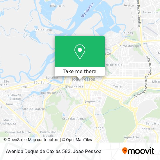 Mapa Avenida Duque de Caxias 583