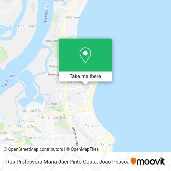 Rua Professora Maria Jaci Pinto Costa map