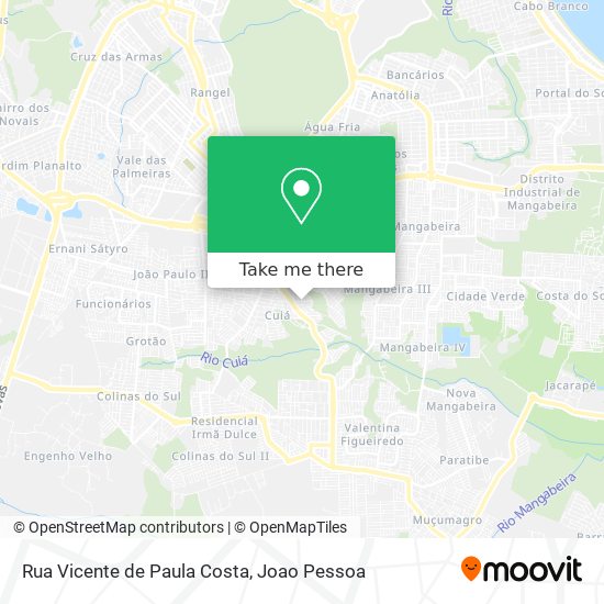 Rua Vicente de Paula Costa map