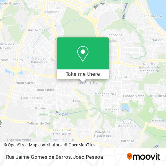 Rua Jaime Gomes de Barros map