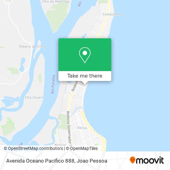 Avenida Oceano Pacífico 888 map