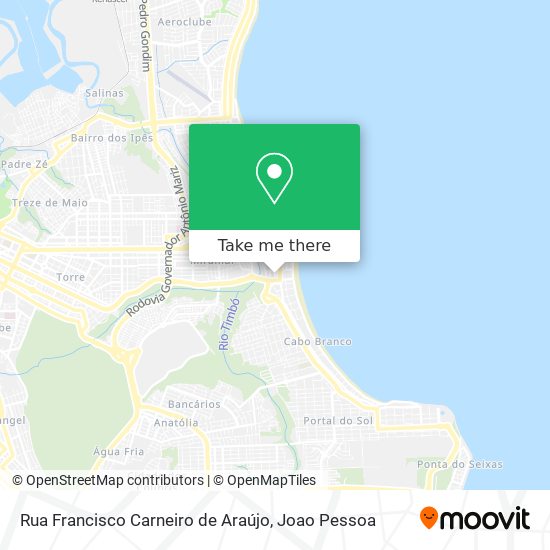 Rua Francisco Carneiro de Araújo map