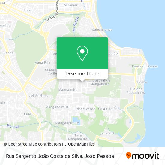 Rua Sargento João Costa da Silva map