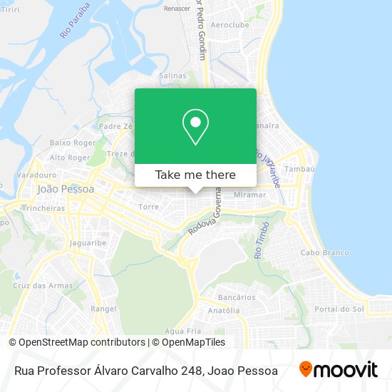 Rua Professor Álvaro Carvalho 248 map