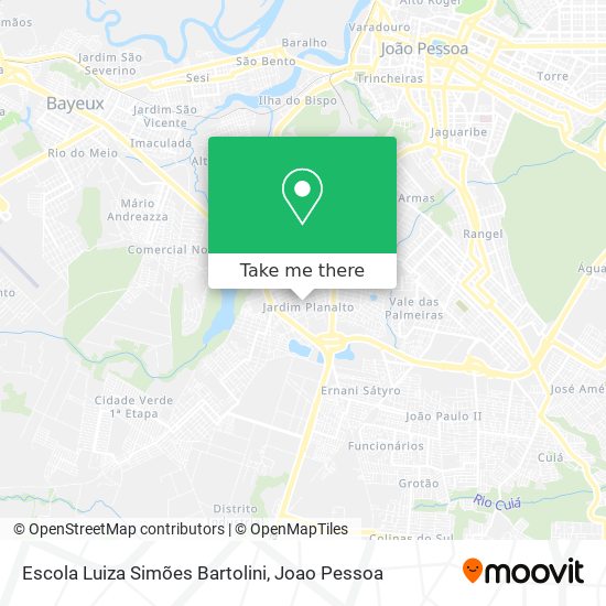 Escola Luiza Simões Bartolini map