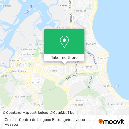 Celest - Centro de Línguas Estrangeiras map