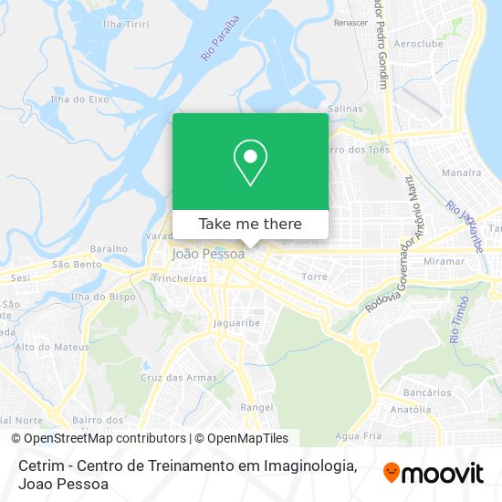 Cetrim - Centro de Treinamento em Imaginologia map