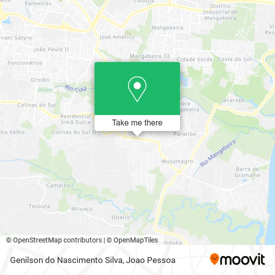 Genilson do Nascimento Silva map