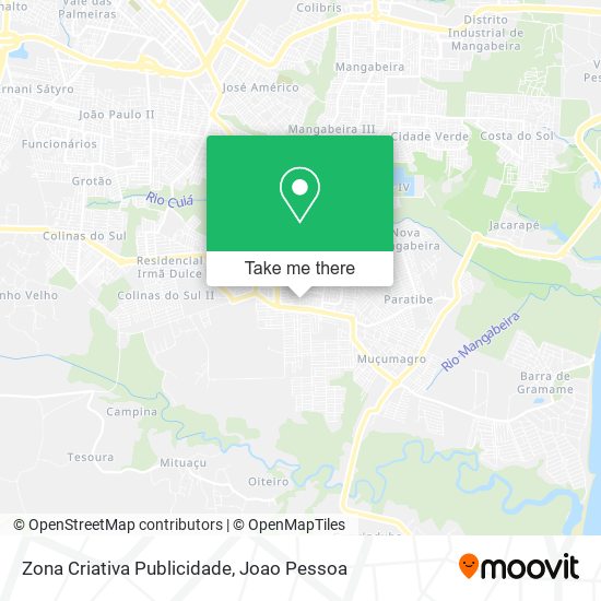 Zona Criativa Publicidade map