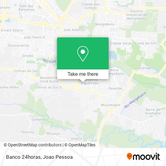 Banco 24horas map