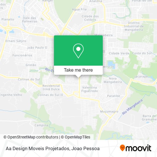 Aa Design Moveis Projetados map