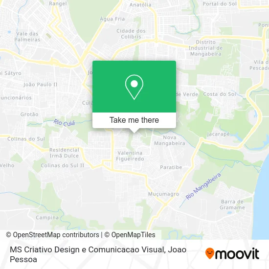 MS Criativo Design e Comunicacao Visual map