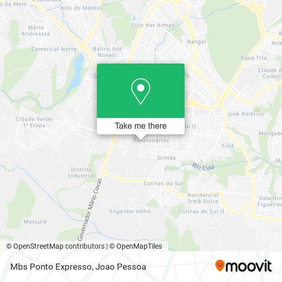 Mbs Ponto Expresso map