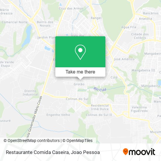 Restaurante Comida Caseira map