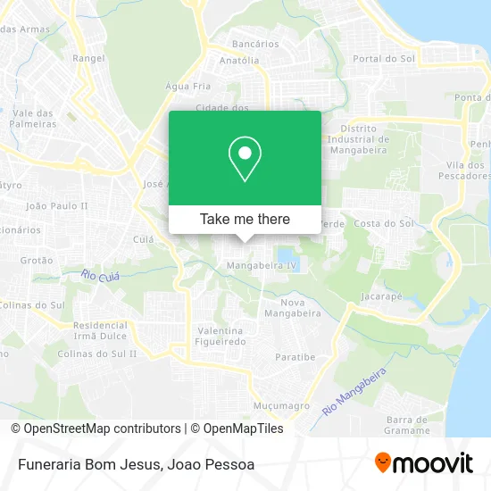 Funeraria Bom Jesus map