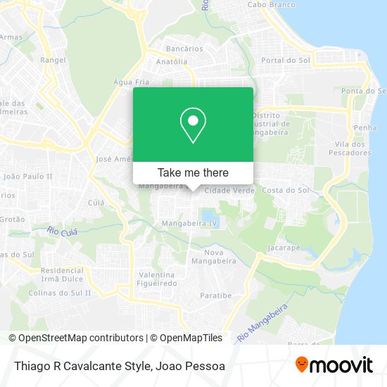 Thiago R Cavalcante Style map